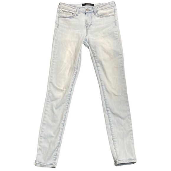 Liverpool The Ankle Skinny Midrise Jeans Size 0 Color Idllwild Bleach - Picture 1 of 6